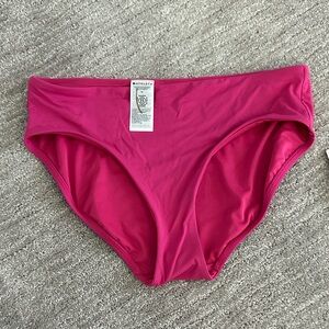 Athleta Women's Bright Pink Bikini Bottom